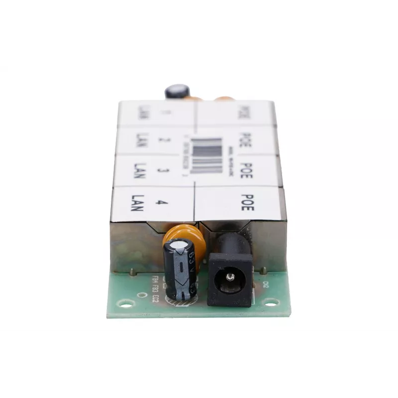 Iniettore PoE Extralink 4 porte 4x 100 Mb/s RJ45, Fast Ethernet, 48 V, senza case