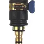 Connettore rubinetto c.k tools G7919 — ottone nero, raccordo compatto per rubinetteria