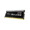 SO-DIMM 32 GB DDR5-5600, memoria RAM nera, F5-5600S4645A32GX1-RS, Ripjaws , INTEL XMP