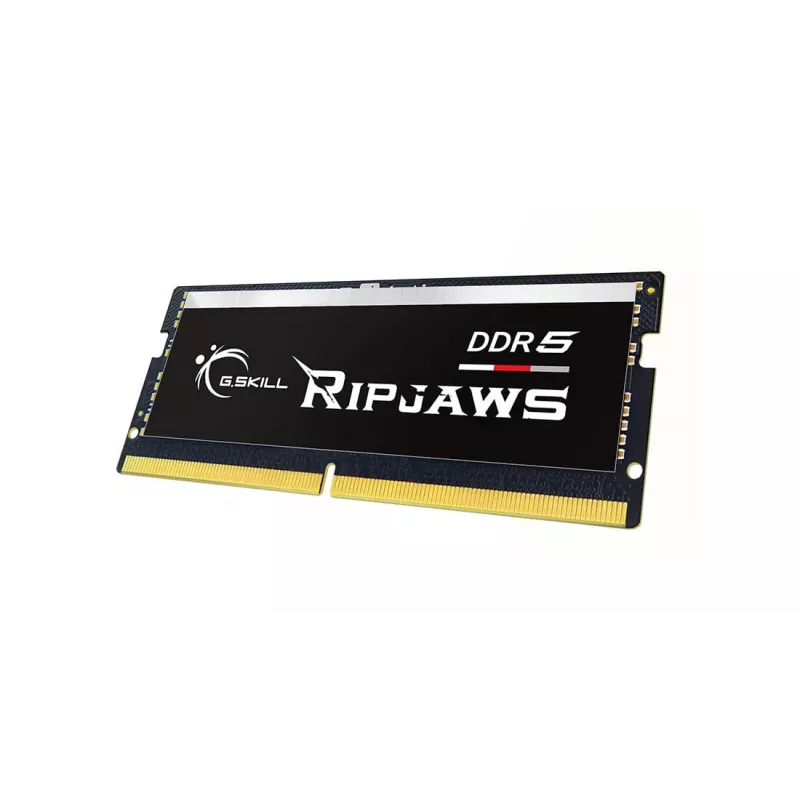 SO-DIMM 32 GB DDR5-5600, memoria RAM nera, F5-5600S4645A32GX1-RS, Ripjaws , INTEL XMP