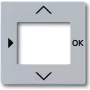 BUSCH JAEGER 2CKA006430A0305 - argento - plastica - Busch-Jaeger - 6455-101 - 6456-101 - 1098 U-101 - 1098 UF-101 - 6465 U-101 - CO2 1091 U - 63 mm - 63 mm