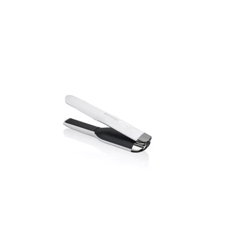 Piastra per capelli GHD Unplugged bianco caldo ioni di litio 300g
