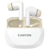 Cuffie CANYON HEXAGON 7 TWS ANC+ENC Ricarica wireless Bianco Beige