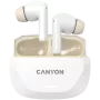 Cuffie CANYON HEXAGON 7 TWS ANC+ENC Ricarica wireless Bianco Beige
