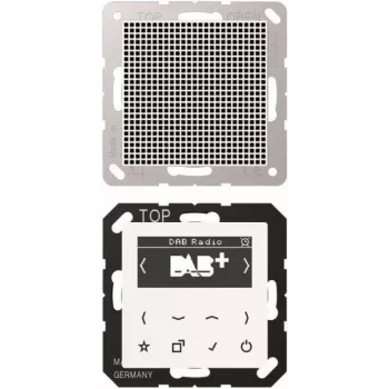 Radio DAB+ jung DABA1WW Mono design compatto — DABA1WW