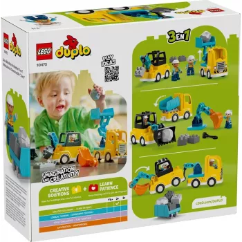 LEGO DUPLO 10475 3-in-1 Veicoli da cantiere
