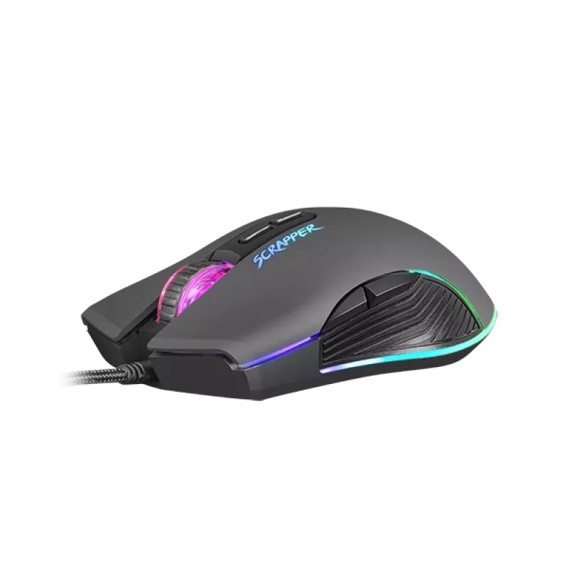 FURY Scrapper Mouse da gaming per ambidestri USB Type-A Ottico 6400 DPI