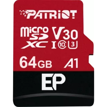 Patriot Memory PEF64GEP31MCX scheda di memoria 64 GB MicroSDXC Class 10