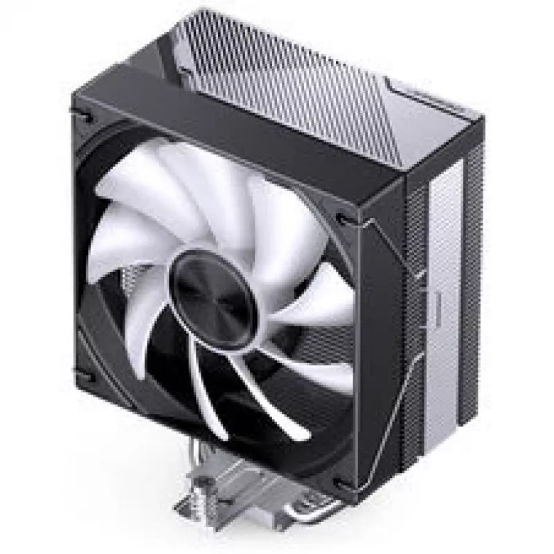 Dissipatore CPU Jonsbo CA40 nero ARGB, ventola PWM 120 mm, 225 W TDP, nero