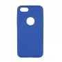 Custodia per telefono Tellur sottile in similpelle per iPhone 8 — blu, custodia protettiva sottile