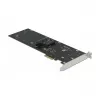 Scheda PCI Express x2 DeLOCK 90433 per 4 x SATA HDD SSD RAID