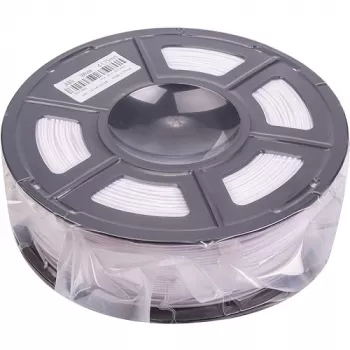 Filamento per stampa 3D ABS, 1,75 mm, 1 kg, bianco
