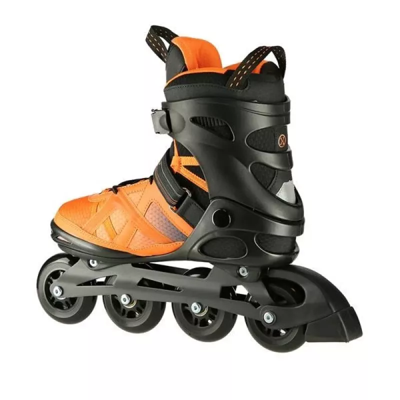 Pattini in linea Nils Extreme NA14112 nero-arancione TG. 42