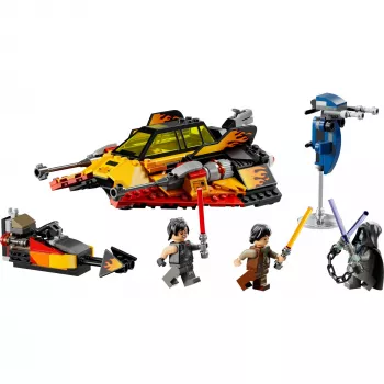 Set veicolo da neve LEGO Star Wars Flame Speeder 75414 – 349 pezzi, 3 minifigure, età 7+