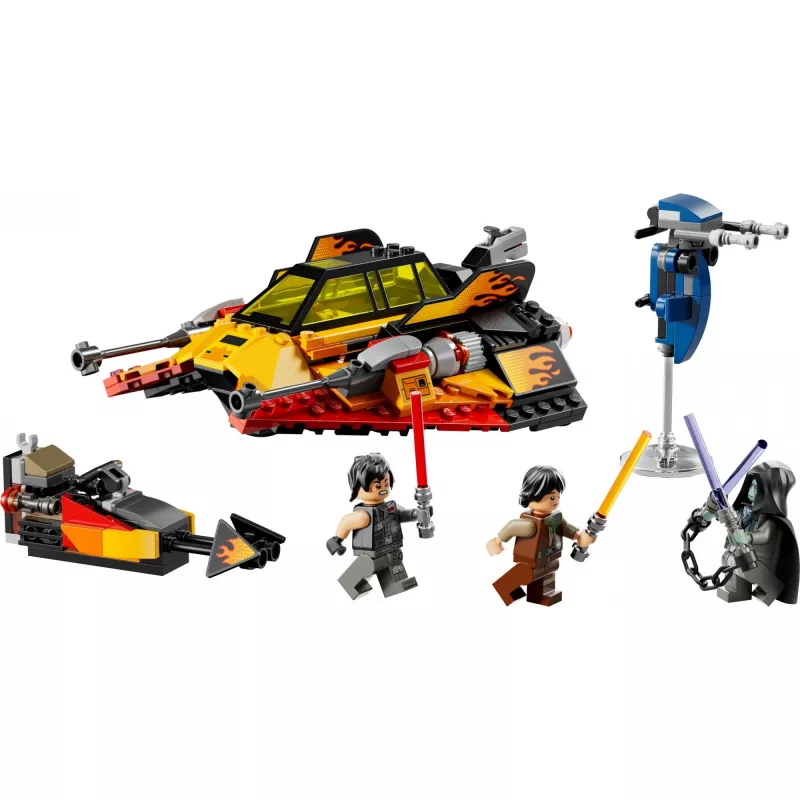 Set veicolo da neve LEGO Star Wars Flame Speeder 75414 – 349 pezzi, 3 minifigure, età 7+