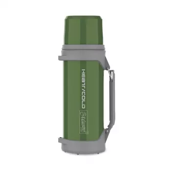 Borraccia termica Maestro MR-1631-150, bottiglia in acciaio inox sottovuoto 1,5 L, verde