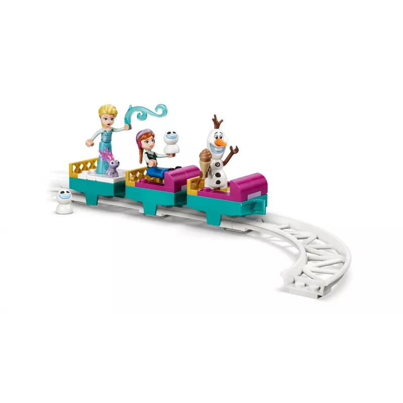 LEGO DISNEY 43281 Il castello di ghiaccio di Elsa e avventura sulla neve