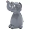 Portaocchiali WEDO Elefante poliresina grigio 7,1 x 5,5 x 10 cm