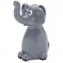 WEDO elefante portaocchiali, poliresina, grigio, 5,0 x 6,1 x 9,3 cm