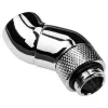 Kit di montaggio Alphacool Eiszapfen adattatore angolare doppio 45° orientabile