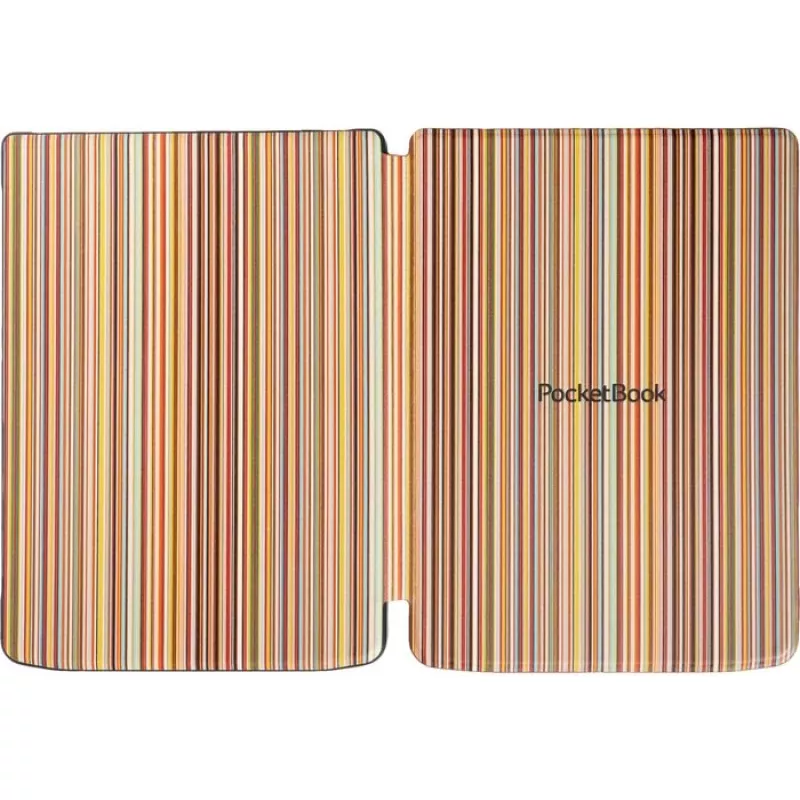 Cover PocketBook Shell H-S-743-CL-WW per InkPad 4 / Color 2 / Color 3 da 7,8 pollici, righe colorate
