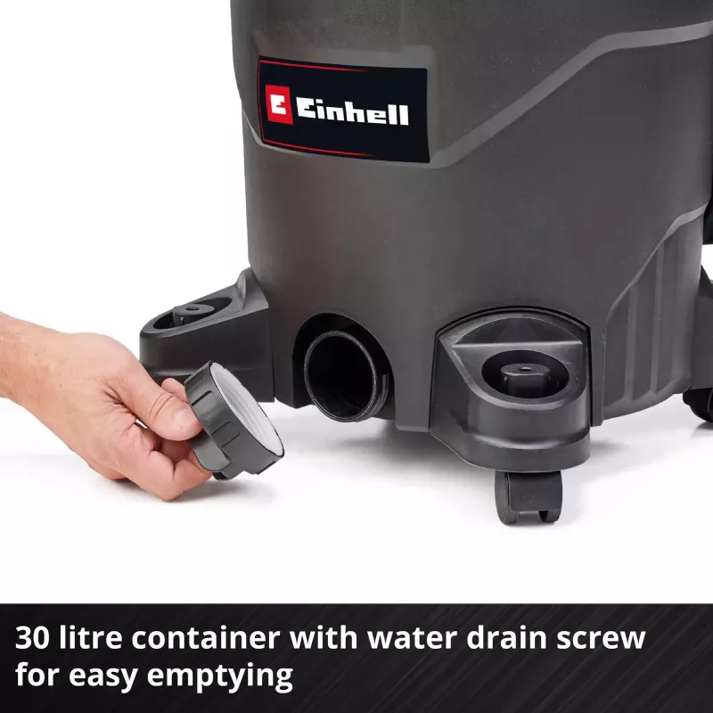 Einhell TC-VC 1930 A aspiratore solidi e liquidi, rosso/nero