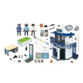 Playmobil Action Heroes 71874 stazione di polizia con sala interrogatori
