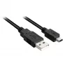 Cavo USB 2.0, connettore maschio USB-A > connettore maschio Mini-USB (nero, 2,0 metri, doppio schermo)