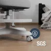 Sedia da ufficio girevole mark adler Junior 4.6 grigio — sedia da lavoro ergonomica compatta
