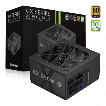 Gamemax alimentatore, 80 PLUS, Gold | GX 850GF | 850 W