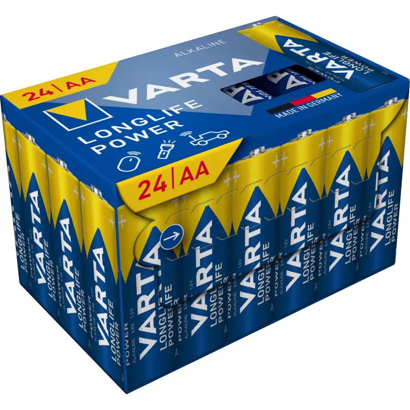 VARTA batterie alcaline R6 (AA) Longlife Power2