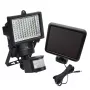 Maclean MCE442 Faretto LED solare con rilevatore di movimento lampada da parete crepuscolare IP44 6W 6000K