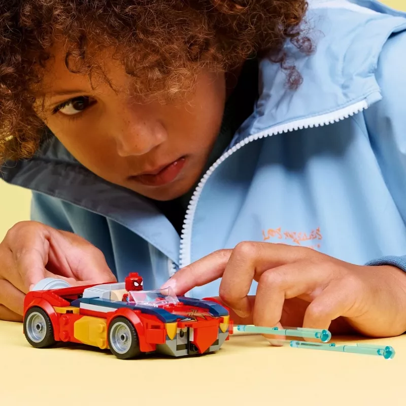 LEGO MARVEL 76336 Auto di Spider-Man vs. Wolverine venomizzato