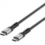 Manhattan cavo Fast USB-C a USB-C (240 W), 1 m, ricarica laptop 240 W + dati e video ad alta velocità, compatibile con tutti i laptop (richiede alimentatore USB-C 240 W aggiuntivo), trasferimento ultrarapido a 40 Gbit/s, nero, 3 anni di garanzia