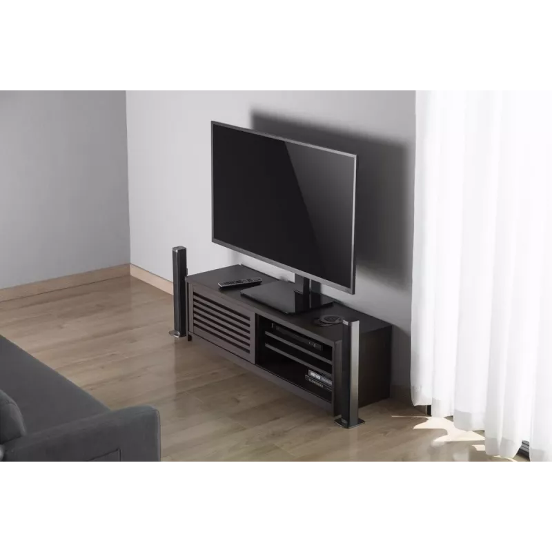 Supporto TV da tavolo Gembird TVS-D55S-01 (girevole), 23 - 55, nero