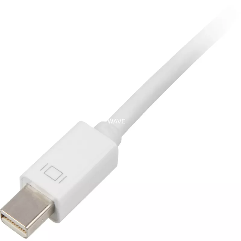 Adattatore cavo Sharkoon Mini DisplayPort -> DVI 15cm bianco