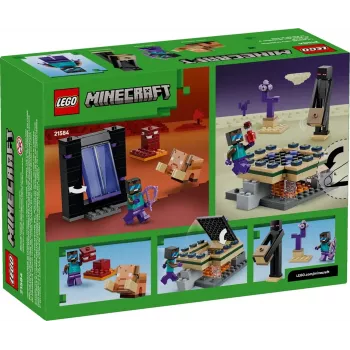 LEGO MINECRAFT 21584 Viaggio attraverso il portale del Nether e dell'End