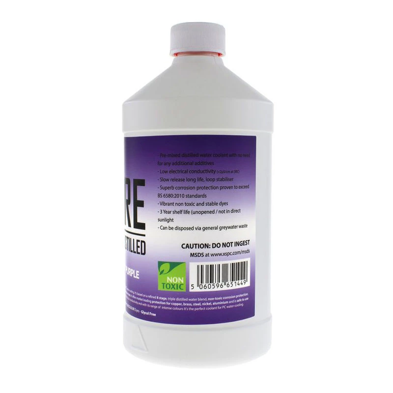 Liquido refrigerante XSPC Pure Coolant 1 L – viola UV-reattivo
