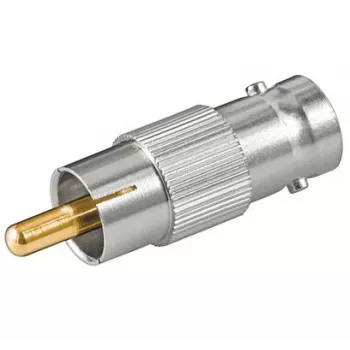 Microconnect BNCRCAADAPTOR adattatore cavo RCA BNC argento