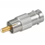 Microconnect BNCRCAADAPTOR adattatore cavo RCA BNC argento