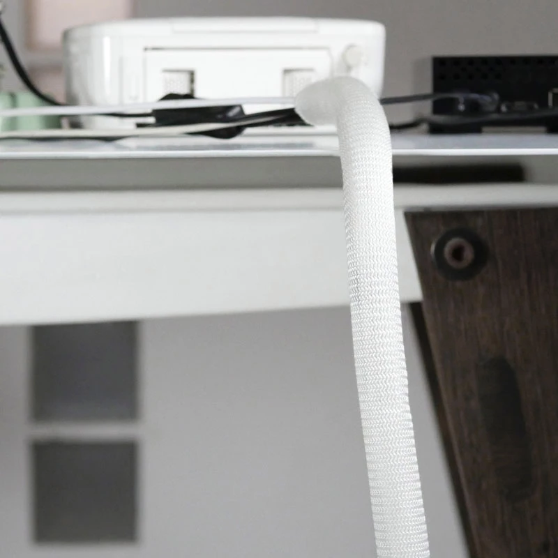 Label-the-cable LTC CABLE TUBE LTC 5120 guaina flessibile per cavi, 25 mm / 2 m, bianco
