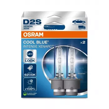 Lampada automotive stile xeno D2S Ledvance 85V 35W Cool Blue