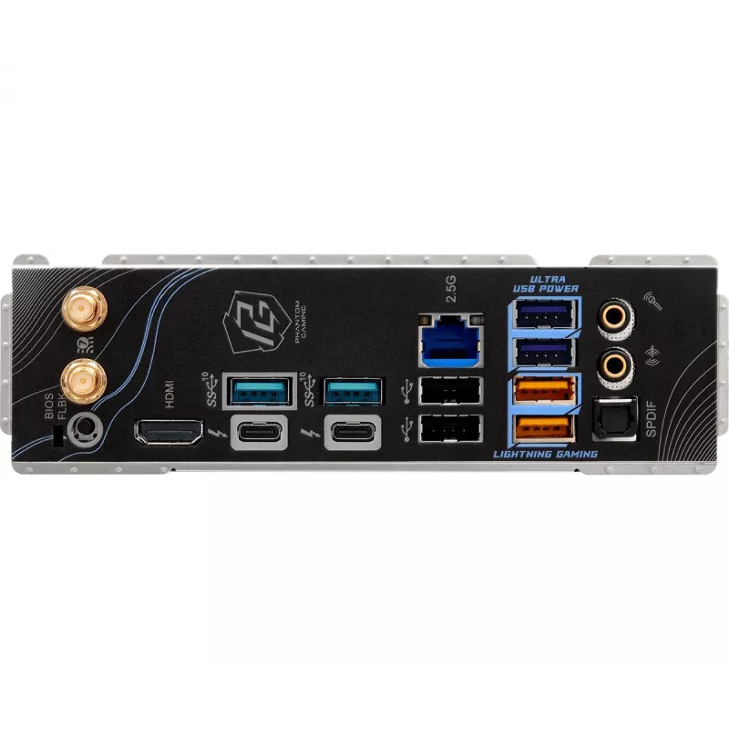 Scheda madre ASRock Z890 Riptide WiFi — Intel Z890, LGA1851, ATX, DDR5, 4 DIMM, Wi‑Fi 7, 2.5Gb LAN, Thunderbolt 4