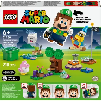 Set da costruzione LEGO 71440 Super Mario figura LEGO Luigi interattiva