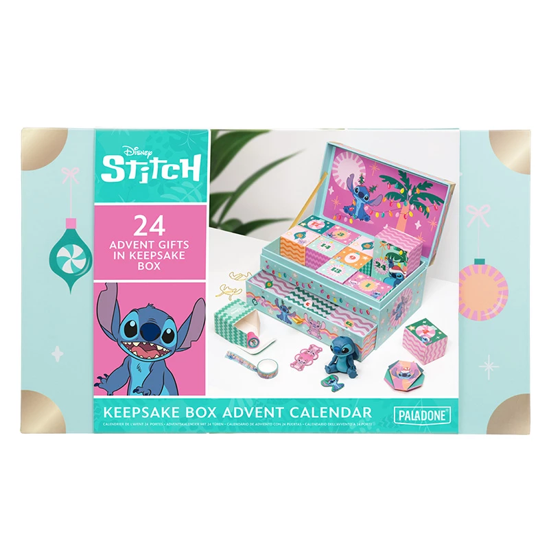 Scatola contenitore calendario dell'avvento Paladone PP15751LS con 24 scomparti