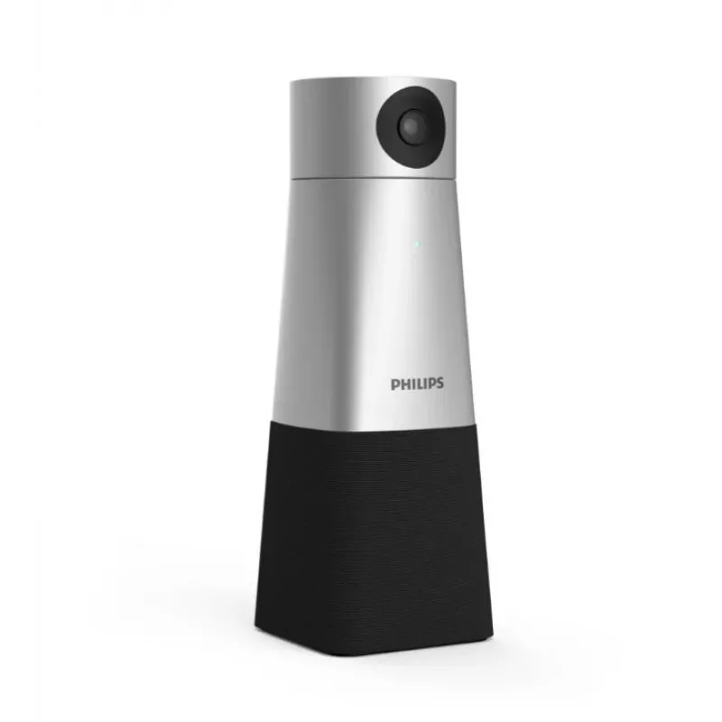 Philips PSE0550 SmartMeeting videocamera per videoconferenza 4K portatile con microfono integrato, 30 fps, USB, nero/argento