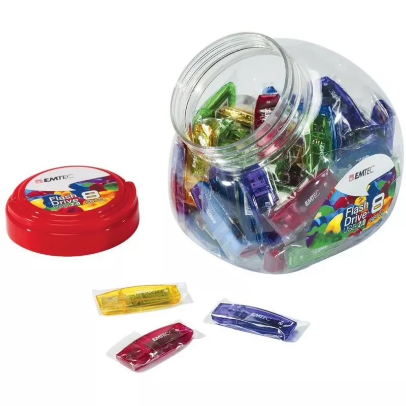 Chiavetta USB Emtec 32 GB USB Type-A C410 Color Mix Candy Jar