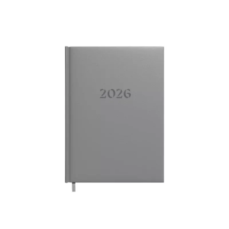 Agenda calendario 2026 A5 grigia