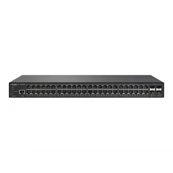 LANCOM GS-3652XUP - switch - gestito - 12 x 100/1000/2,5G (PoE++) + 36 x 10/100/1000 (PoE+) + 4 x 1 Gigabit / 10 Gigabit SFP+ - desktop, montaggio a rack - PoE++ (820 W) (61879)