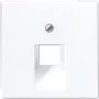 Adattatore per placca a parete JUNG A 569-1 BFPLUA WW — termoplastica bianca, confezione da 1